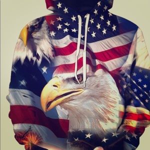 3d eagle sweatshirt
